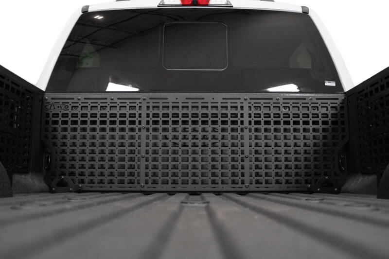 Ford Super Duty Molle Panels - Rear - Addictive Desert Designs - Hammer Black Powder Coat Finish - Black - `23-`27